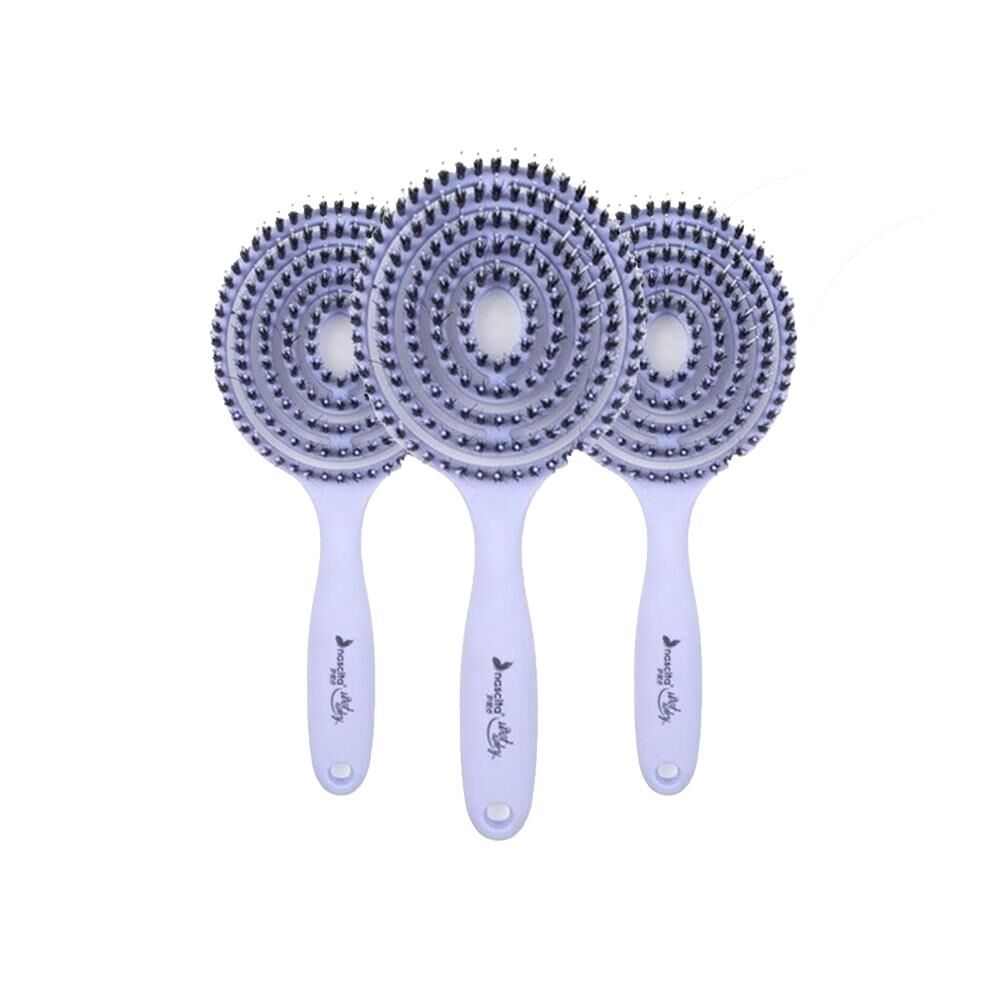 Nascita Üç Boyutlu Saç Fırçası Lila x 3
