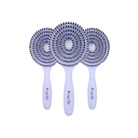 Nascita Üç Boyutlu Saç Fırçası Lila x 3