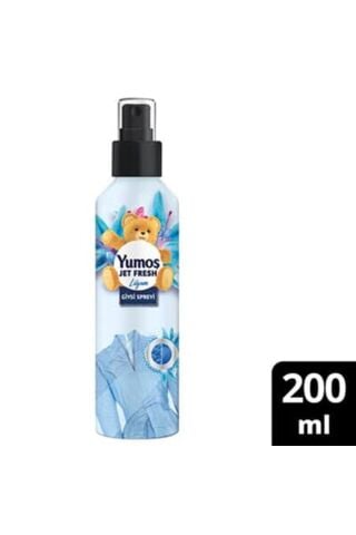 Yumoş Jet Fresh Ütü Etkisi Giysi Spreyi Lilyum 200 ml
