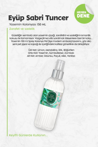 150 ML 13 AL 11 ÖDE Yasemin Kolonyası ve ROSIE Hediye
