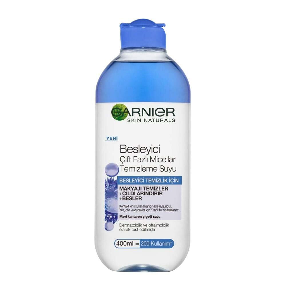 Garnier Micellar Temizleme Suyu Besleyici Çift Fazlı 400 ml