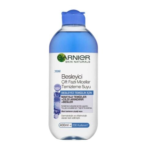 Garnier Micellar Temizleme Suyu Besleyici Çift Fazlı 400 ml
