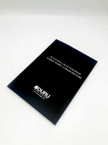 DURU OSGB İş Sağlığı ve Güvenliği Defteri Otokopili