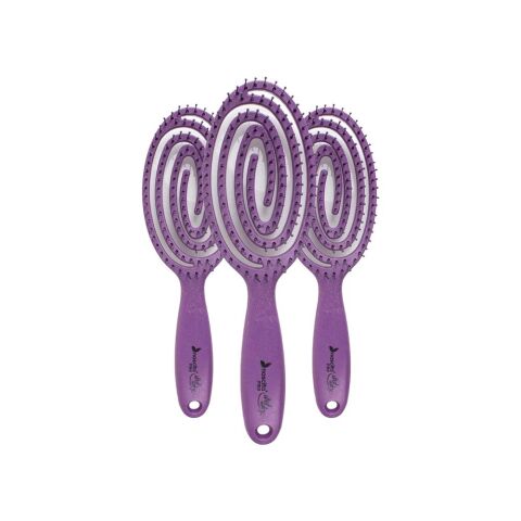 Nascita Üç Boyutlu Flexible Saç Fırçası Mor x 3