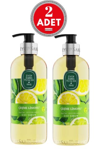 Eyüp Sabri Tuncer Çeşme Limonu Sıvı Sabun 500 ml x 2 Adet