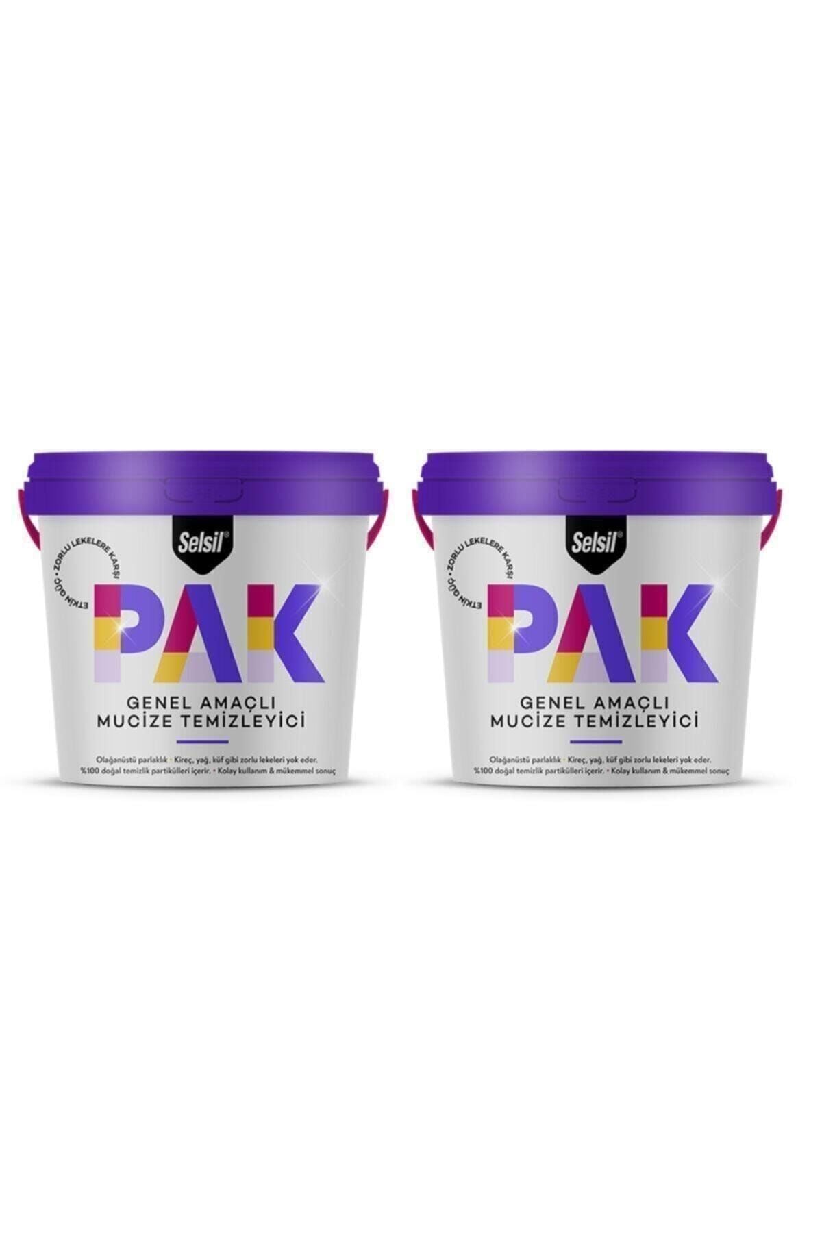 Selsil 500 gr Pak Genel Amaçlı Temizleme Kremi X 2 Adet