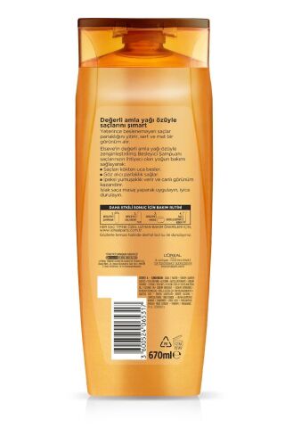 Elseve Loreal Paris 6 Mucizevi Yağ Besleyici Bakım Şampuanı 670 Ml