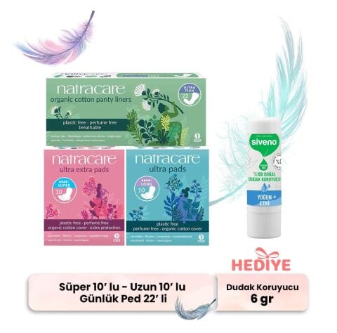 Natracare Karma Set 5, Dudak Koruyucu Hediyeli