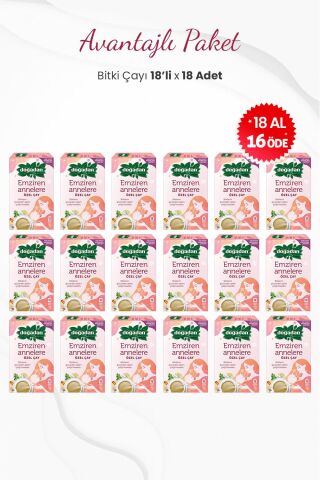 Doğadan 18 Al 16 Öde Emziren Annelere Özel Bitki Çayı