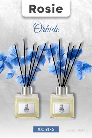 Rosie Orkide 2 adet Çubuklu Oda Kokusu 100 ml