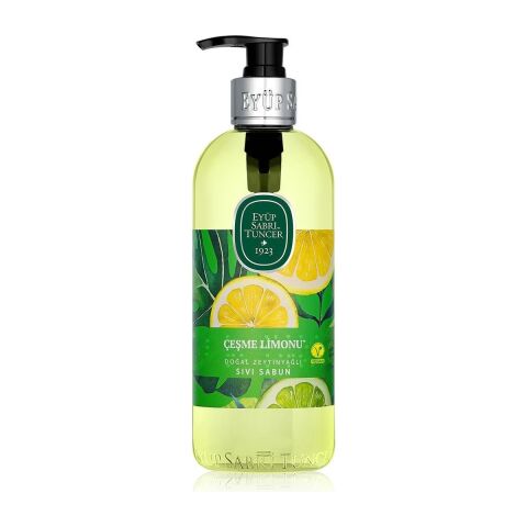 Eyüp Sabri Tuncer Çeşme Limonu Doğal Zeytinyağlı Sıvı Sabun 500 Ml