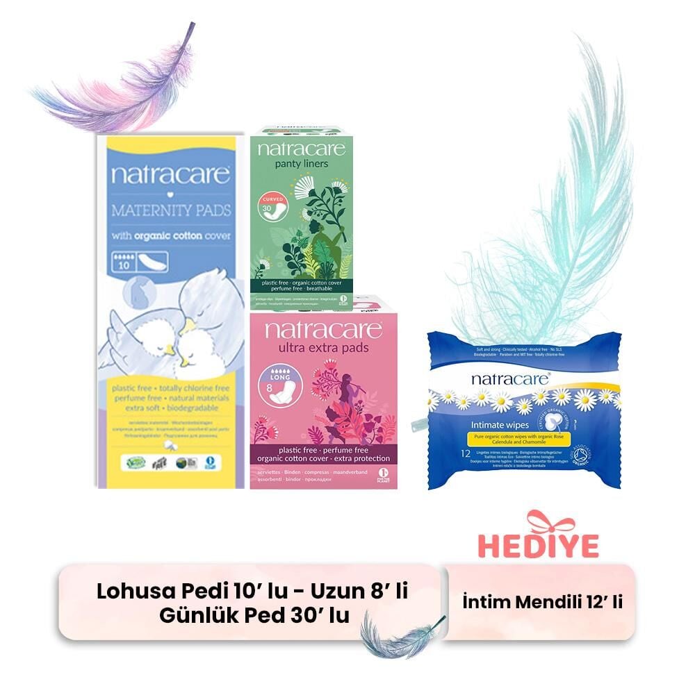 Natracare Karma Set 8, İntim Mendili Hediyeli