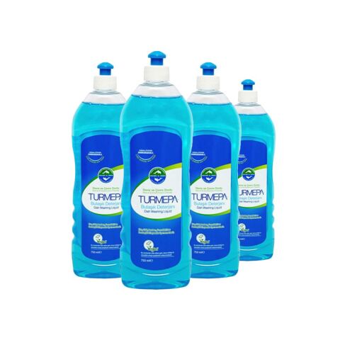 Turmepa Elde Yıkama Bulaşık Deterjanı 750 ml x 4