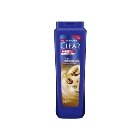 Clear Men Kepeğe Karşı Etkili Şampuan Saç Dökülmesine Karşı Kahve Çekirdeği Özü 485 ml