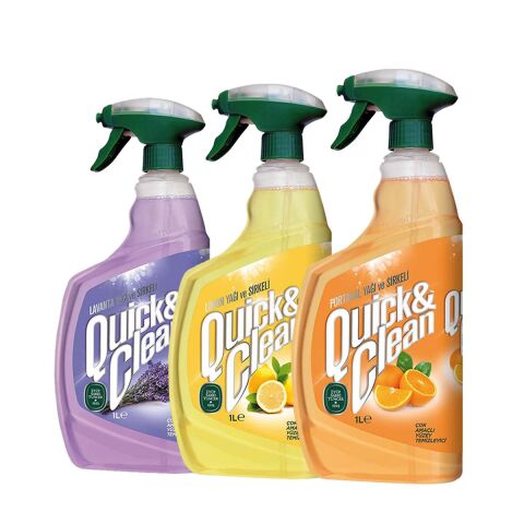 Eyüp Sabri Tuncer Quick and Clean Yüzey Temizleyici 1 L x 3