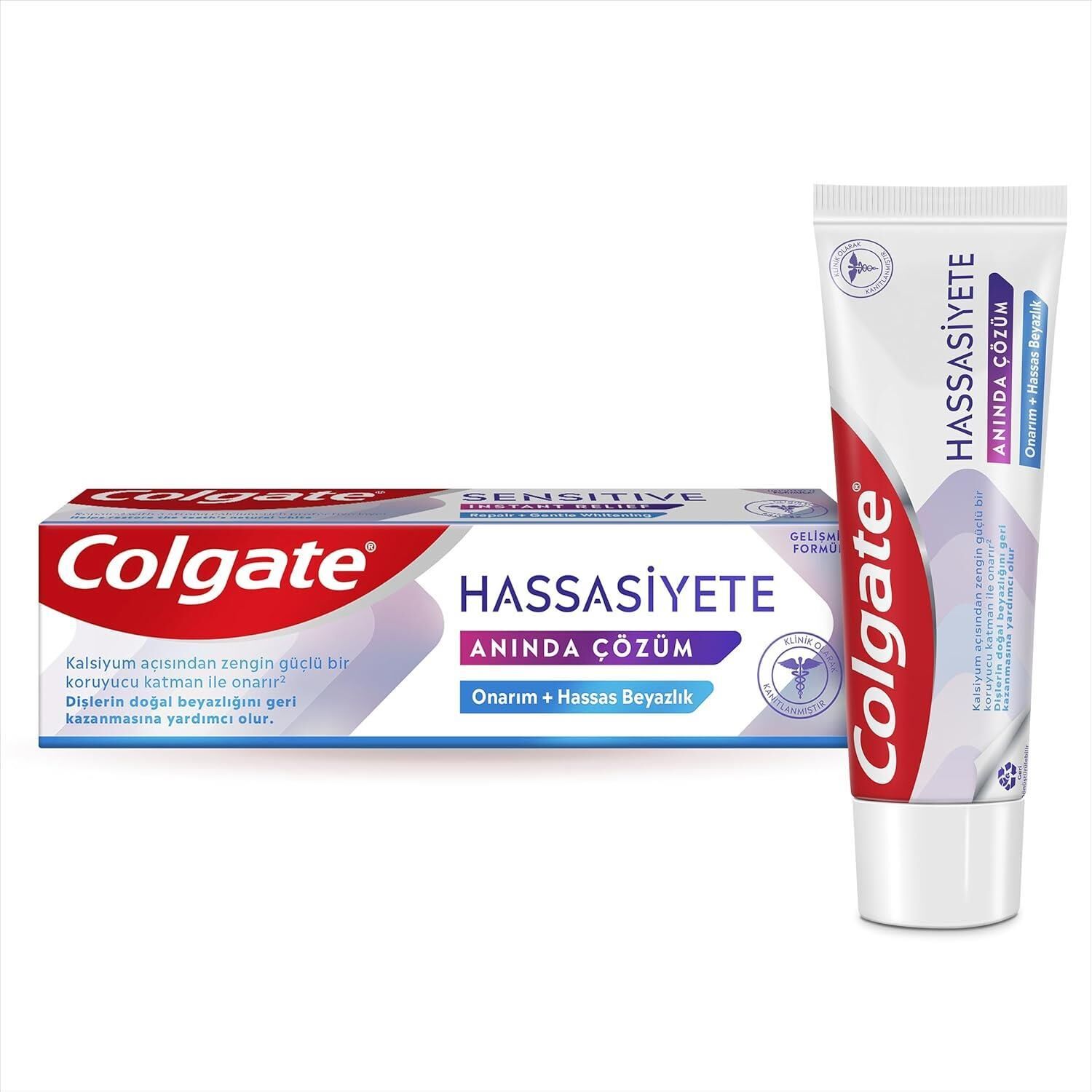 Colgate Hassasiyete Anında Çözüm Onarım Hassas Beyazlık 100 ML