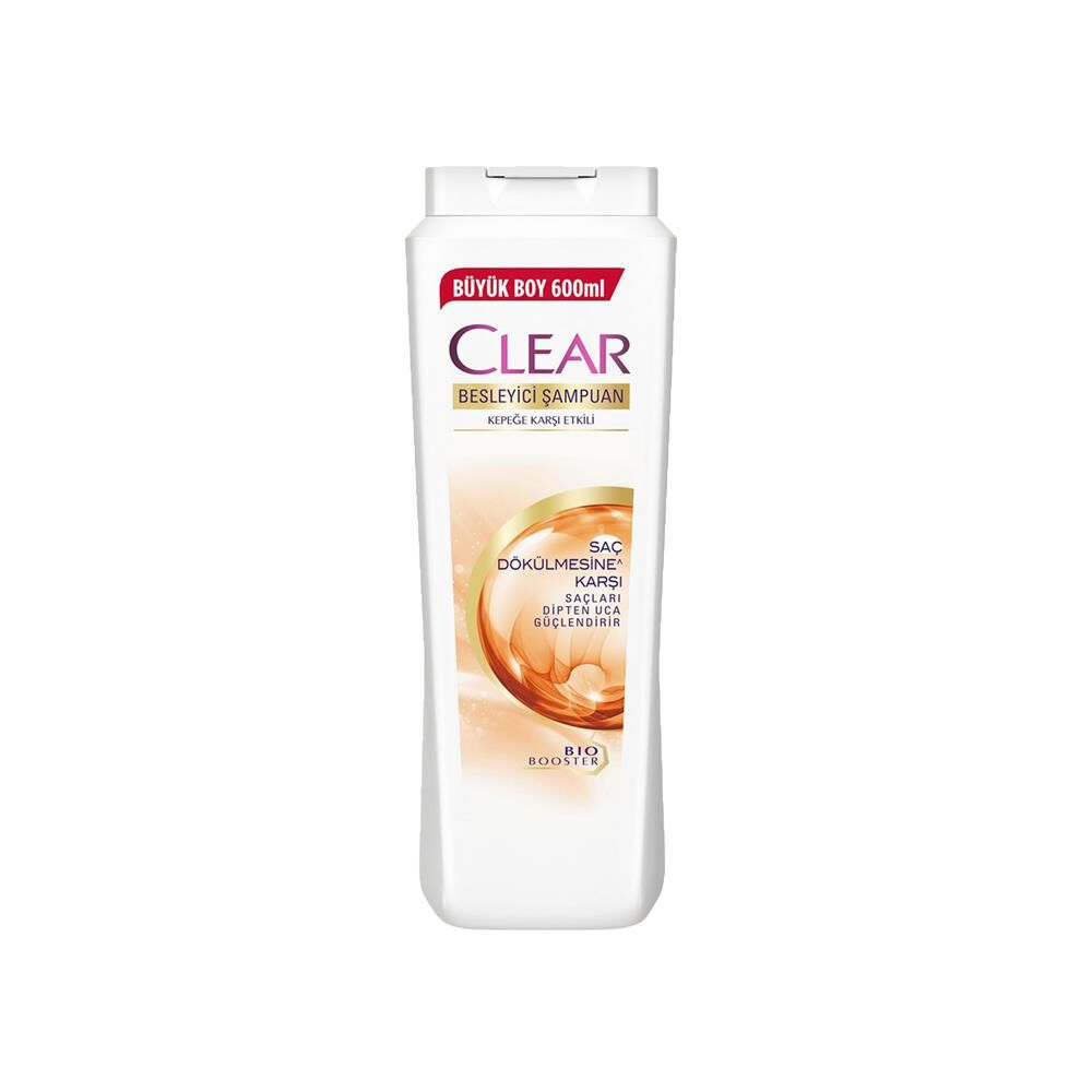 Clear Besleyici Şampuan Kepeğe Karşı Etkili Saç Dökülmesine Karşı 600 ml