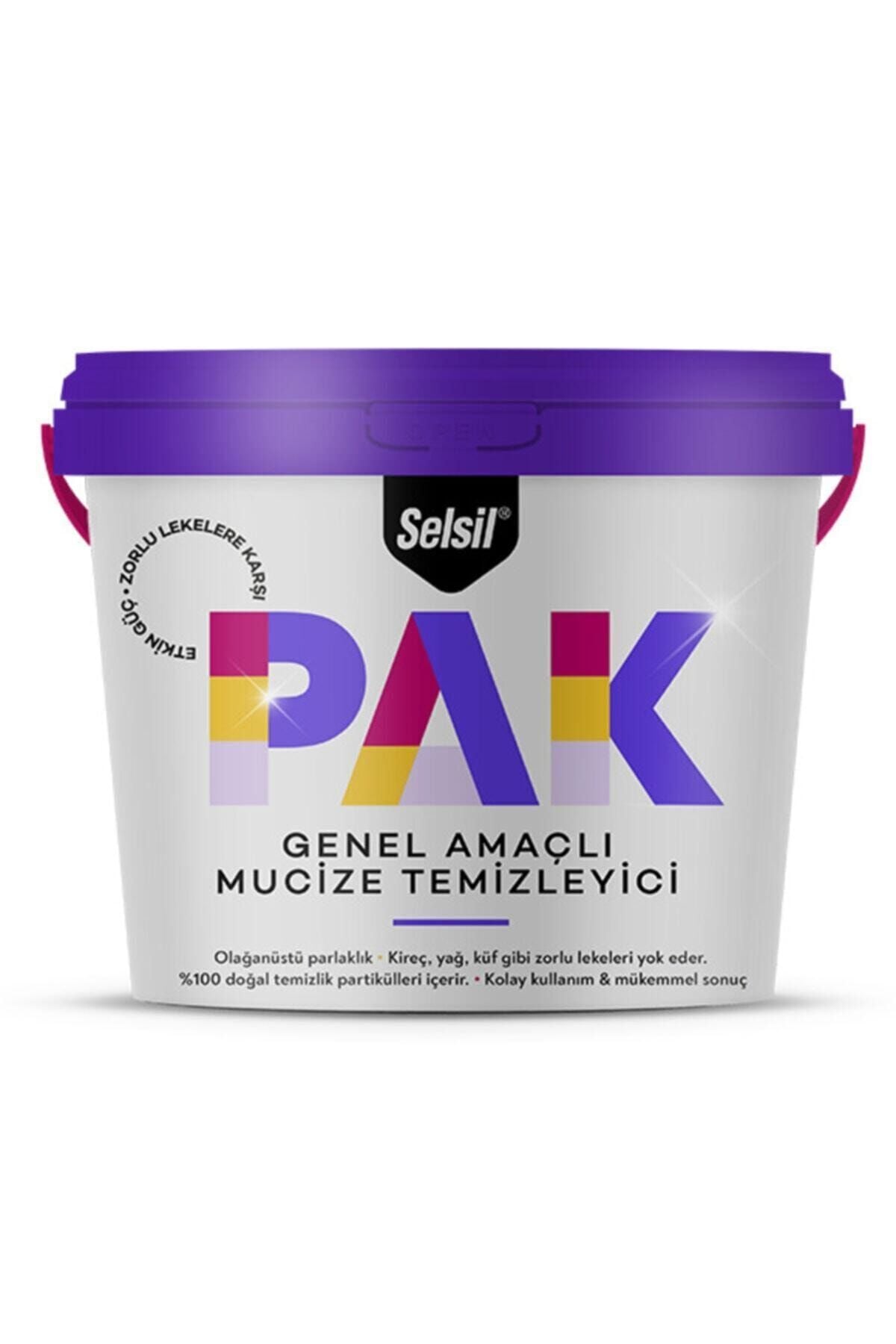 Selsil 2 Adet 500 Gram Pak Genel Temizleyici