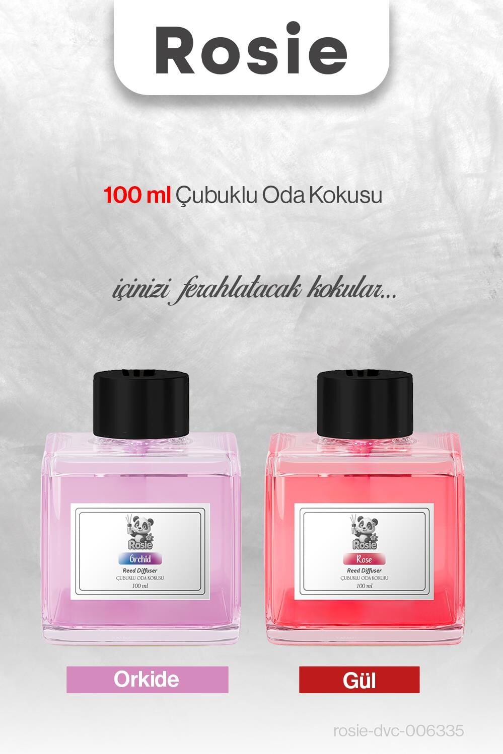 ROSIE Orkide ve Gül Çubuklu Oda Kokusu 100 ml