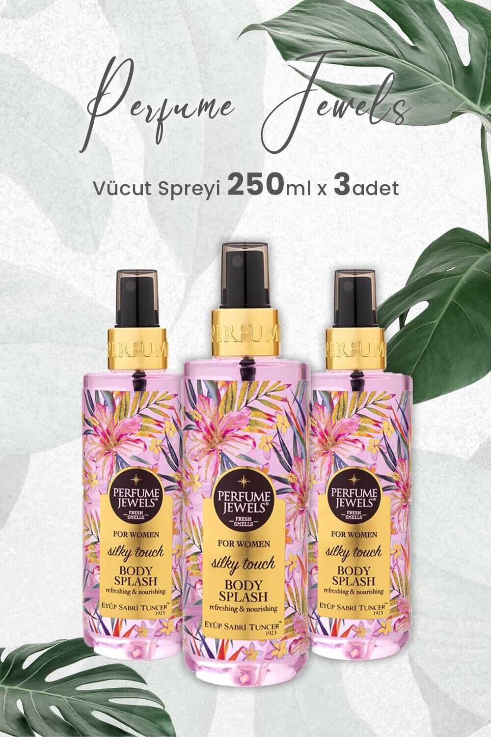 Eyüp Sabri Tuncer Pj Body Splash Silky Touch 250 ml x 3 Adet