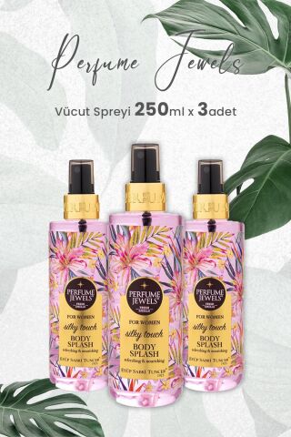 Eyüp Sabri Tuncer Pj Body Splash Silky Touch 250 ml x 3 Adet