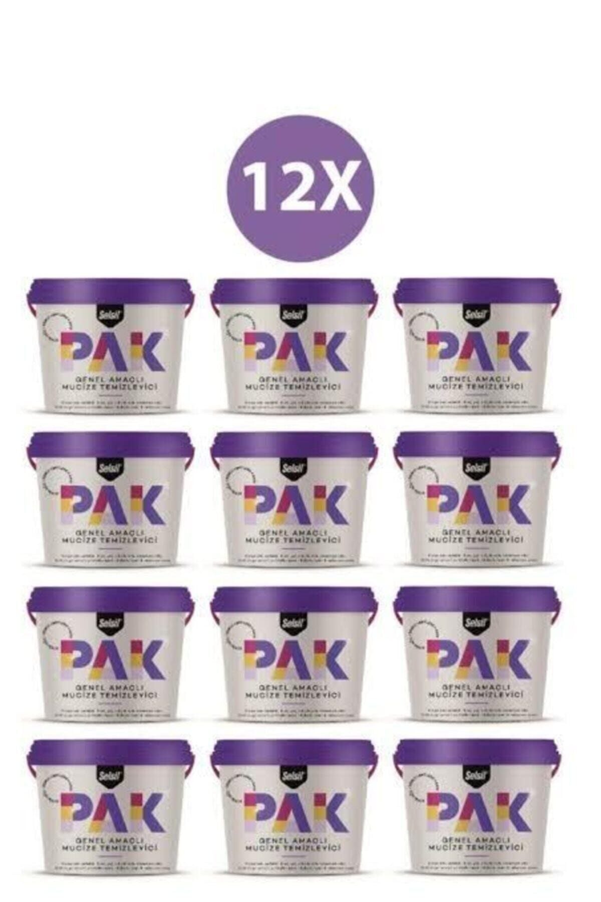 Selsil Pak 12 Adet Koli Mucizevi Temizleyici 12 Adet x 500 gr