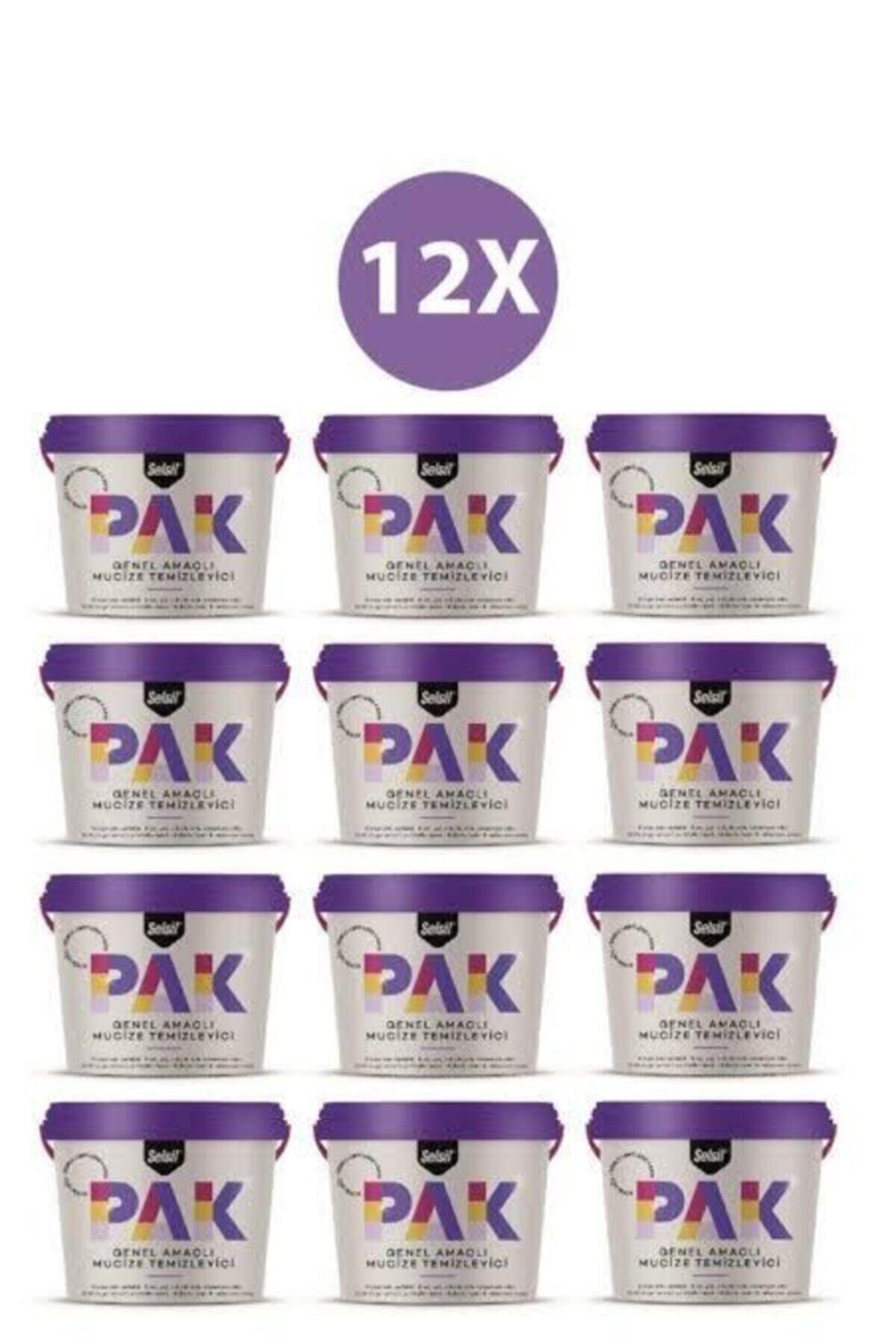 Selsil Pak 12 Adet Koli Mucizevi Temizleyici 12 Adet x 500 gr
