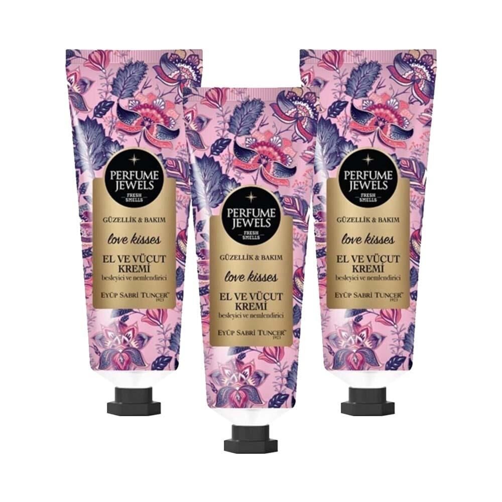 Eyüp Sabri Tuncer Perfume Jewels Love Kisses El Kremi 50ML x 3