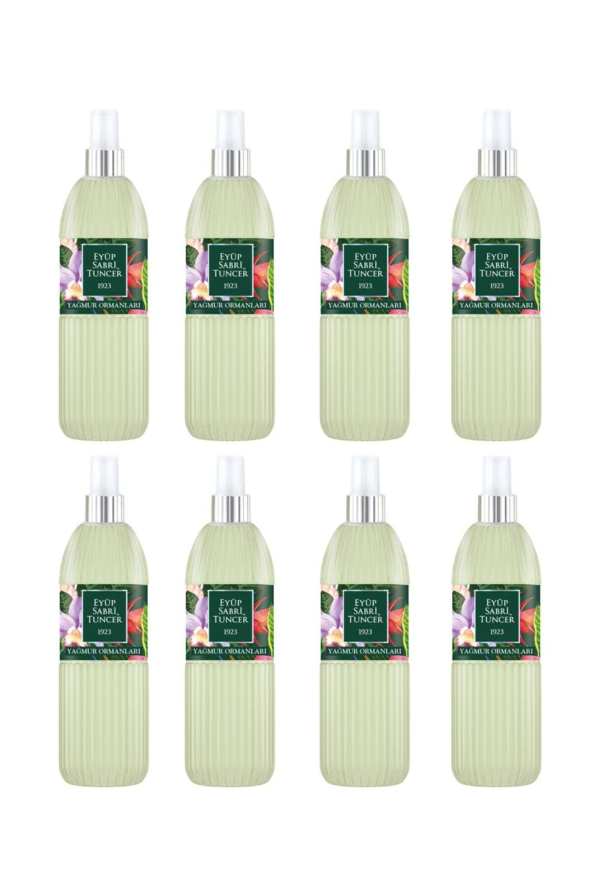 Yağmur Ormanları 150 Ml Sprey Kolonya - Pet Şişe 8 Adet