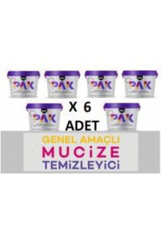 Selsil Pak Genel Amaçlı Mucize Temizleyici 500 Gr x 6 Lı Paket