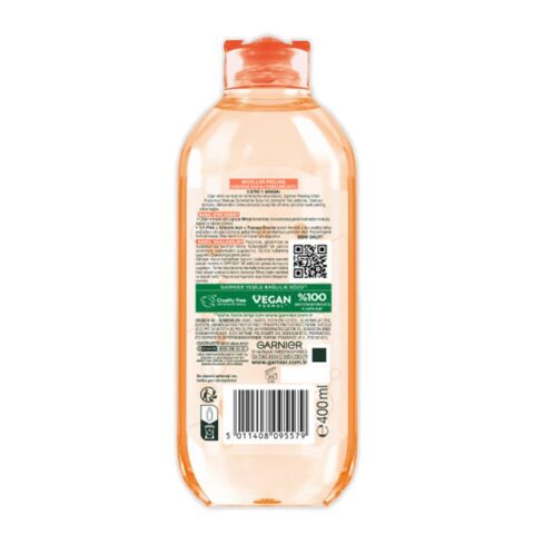 Garnier Micellar Kusursuz Makyaj Temizleme Suyu Peeling 400 ml