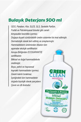 500 ML Bitkisel Bulaşık Deterjanı 5 Al 4 Öde ve Rosie Pamuk
