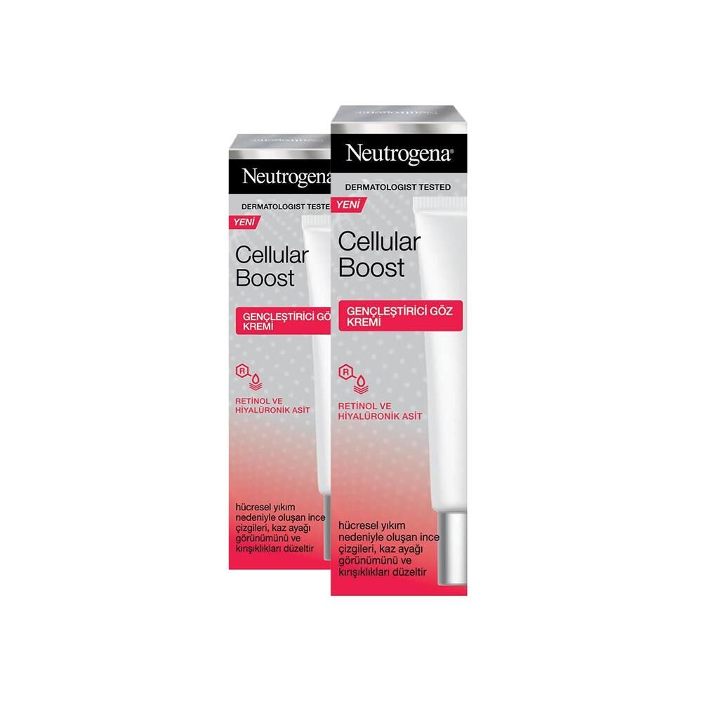 Neutrogena Cellular Boost Gençleştirici Göz Kremi 15 ml x 2