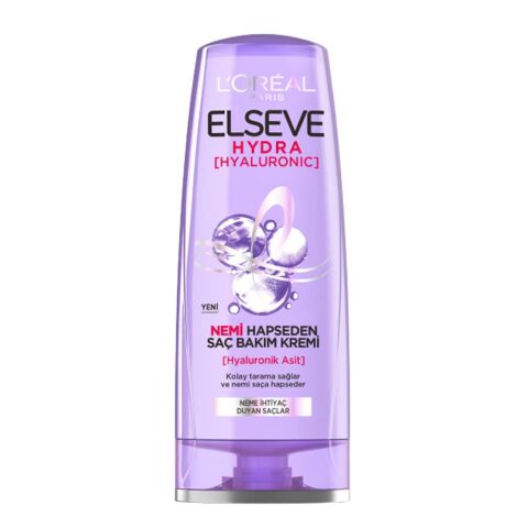 Elseve Hydra Hyaluronik Saç Bakım Kremi 390 ml