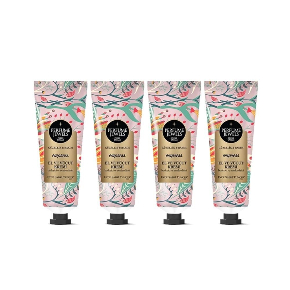 Eyüp Sabri Tuncer Perfume Jewels Empress El Kremi 50 ML x 4 Adet