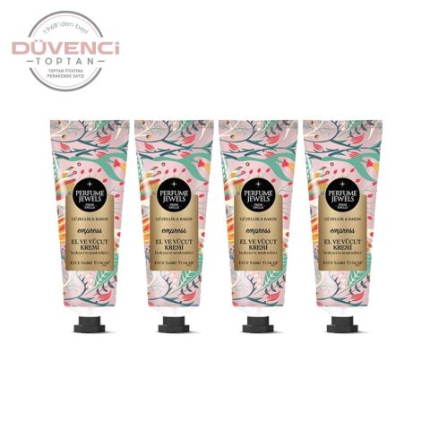 Eyüp Sabri Tuncer Perfume Jewels Empress El Kremi 50 ML x 4 Adet