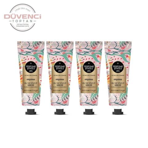 Eyüp Sabri Tuncer Perfume Jewels Empress El Kremi 50 ML x 4 Adet