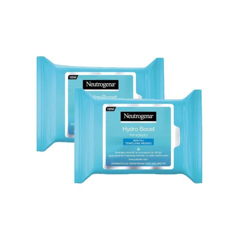 Neutrogena Hydro Boost Makyaj Temizleme Mendili 25' li x 2