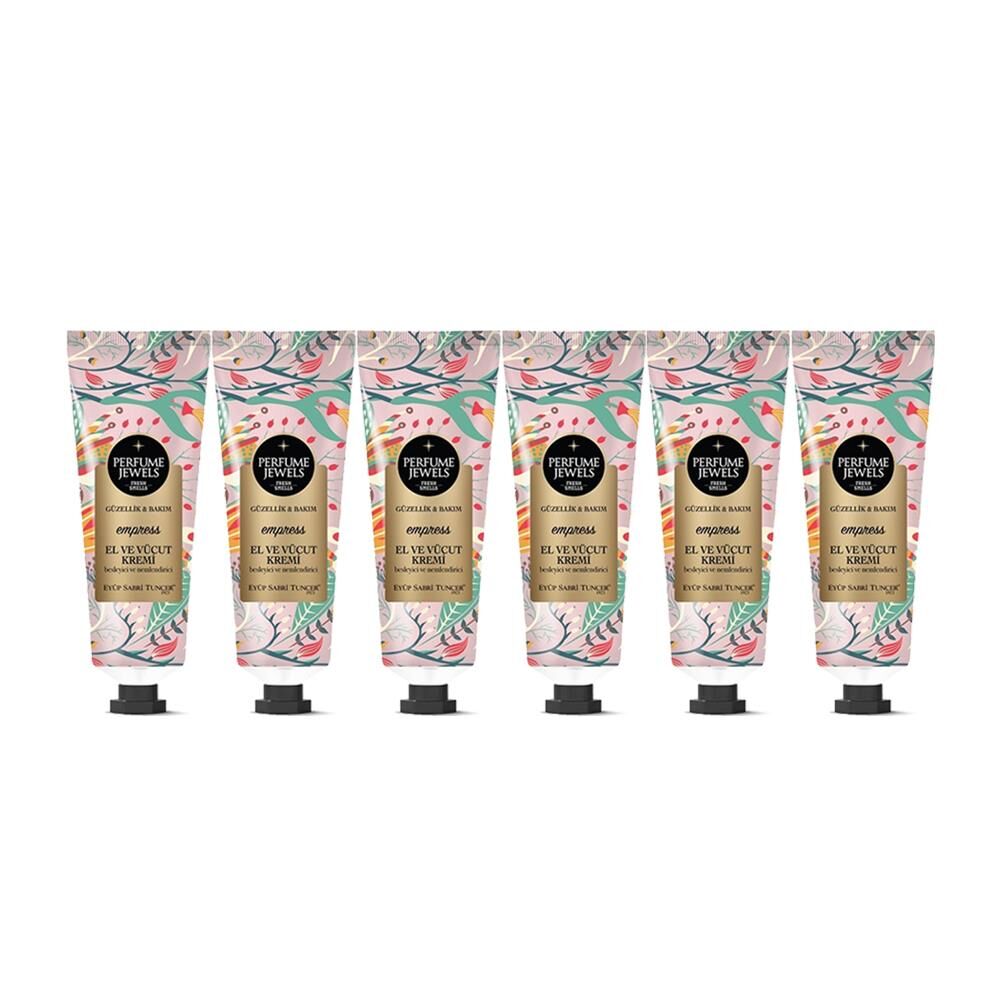 Eyüp Sabri Tuncer Perfume Jewels Empress El Kremi 50 ML x 6 Adet