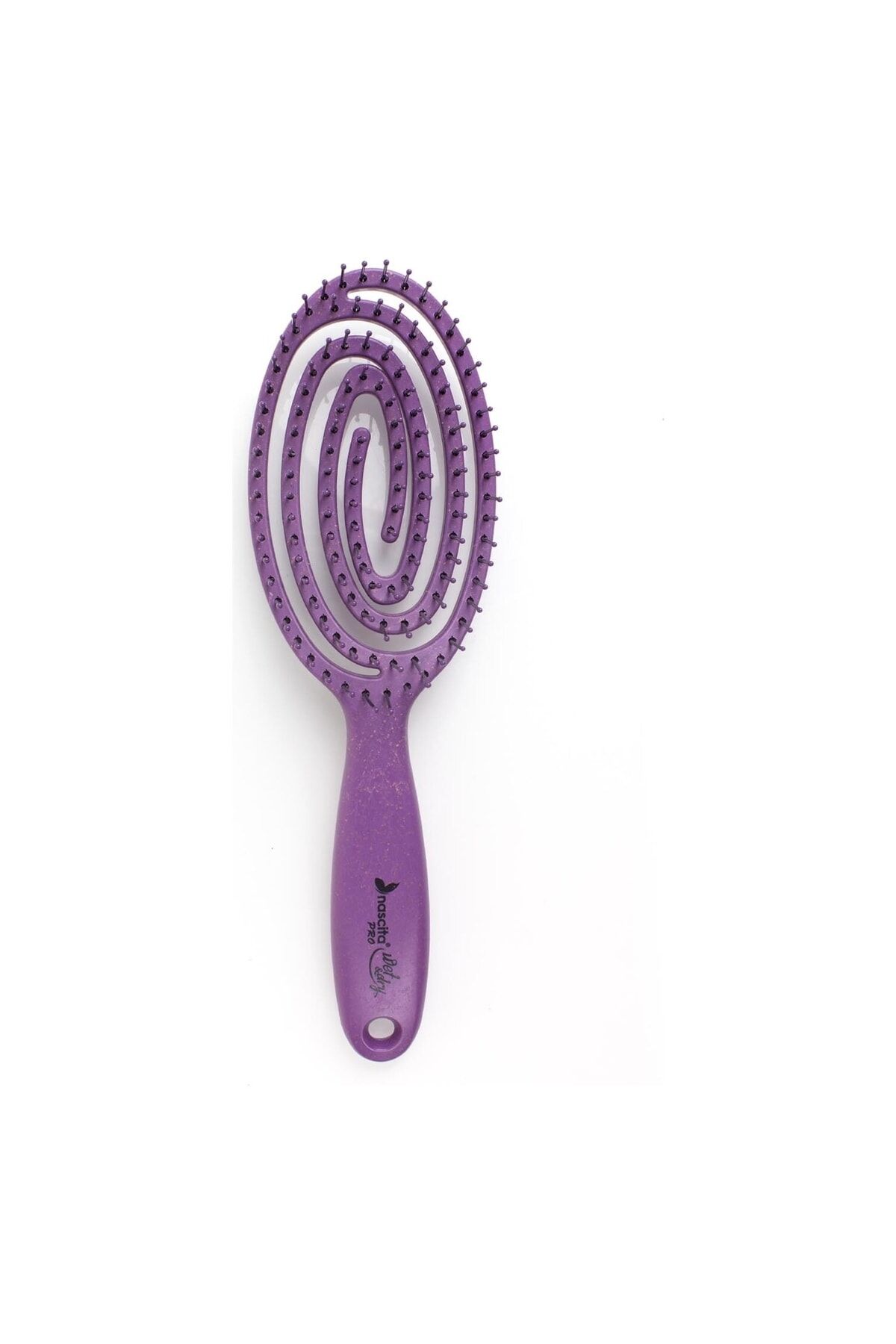 Nascita Üç Boyutlu Flexible Saç Fırçası Mor