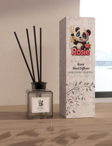 Rosie 2 adet Gül Çubuklu Oda Kokusu 100 ml