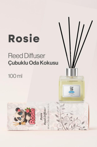 Rosie 2 adet Gül Çubuklu Oda Kokusu 100 ml