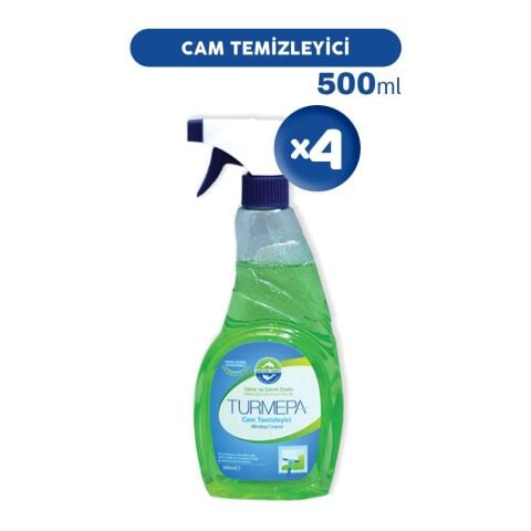 Turmepa Cam Temizleyici 500 ml x 4