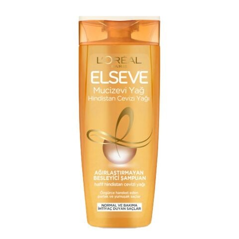 Elseve Mucizevi Yağ Besleyici Şampuan Hindistan Cevizi 360 ml