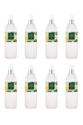 Beyaz Çay 150 ml Sprey Kolonya - Pet Şişe 8 Adet