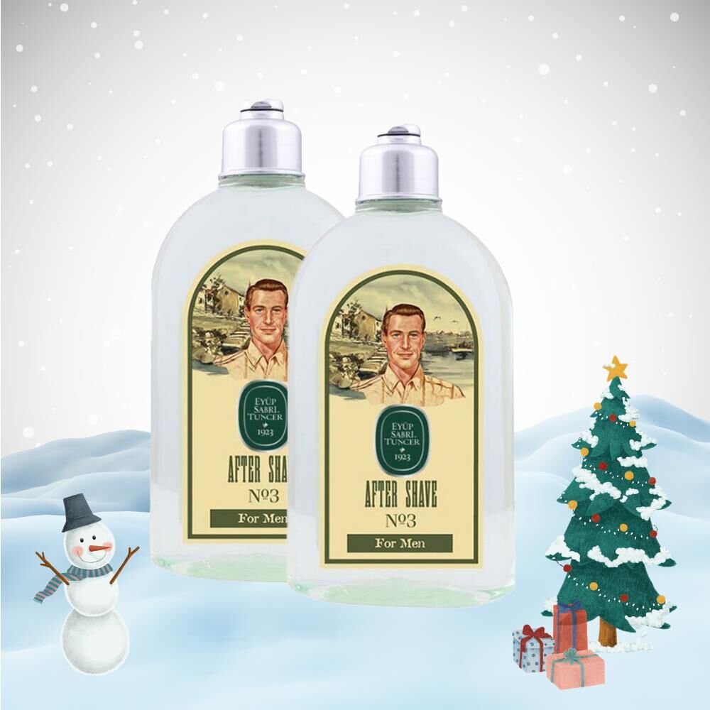 Eyüp Sabri Tuncer Yılbaşı Paketi Tıraş Kolonyası No:3 x 2
