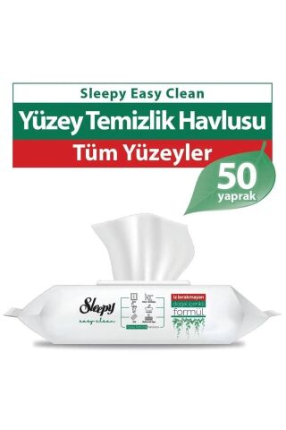 Easy Clean 50 Li Yüzey Temizlik Havlusu 3 Adet
