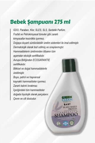 Gren Clean 5 Al 4 Öde Bebek Şampuan 275 ML ve Rosie Pamuk