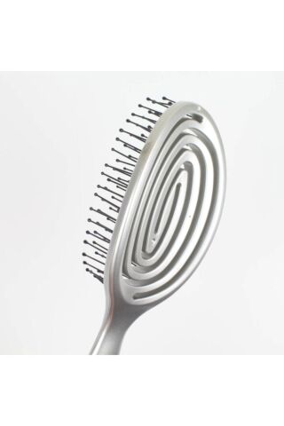 Nascita Üç Boyutlu Oval Saç Fırçası Gri