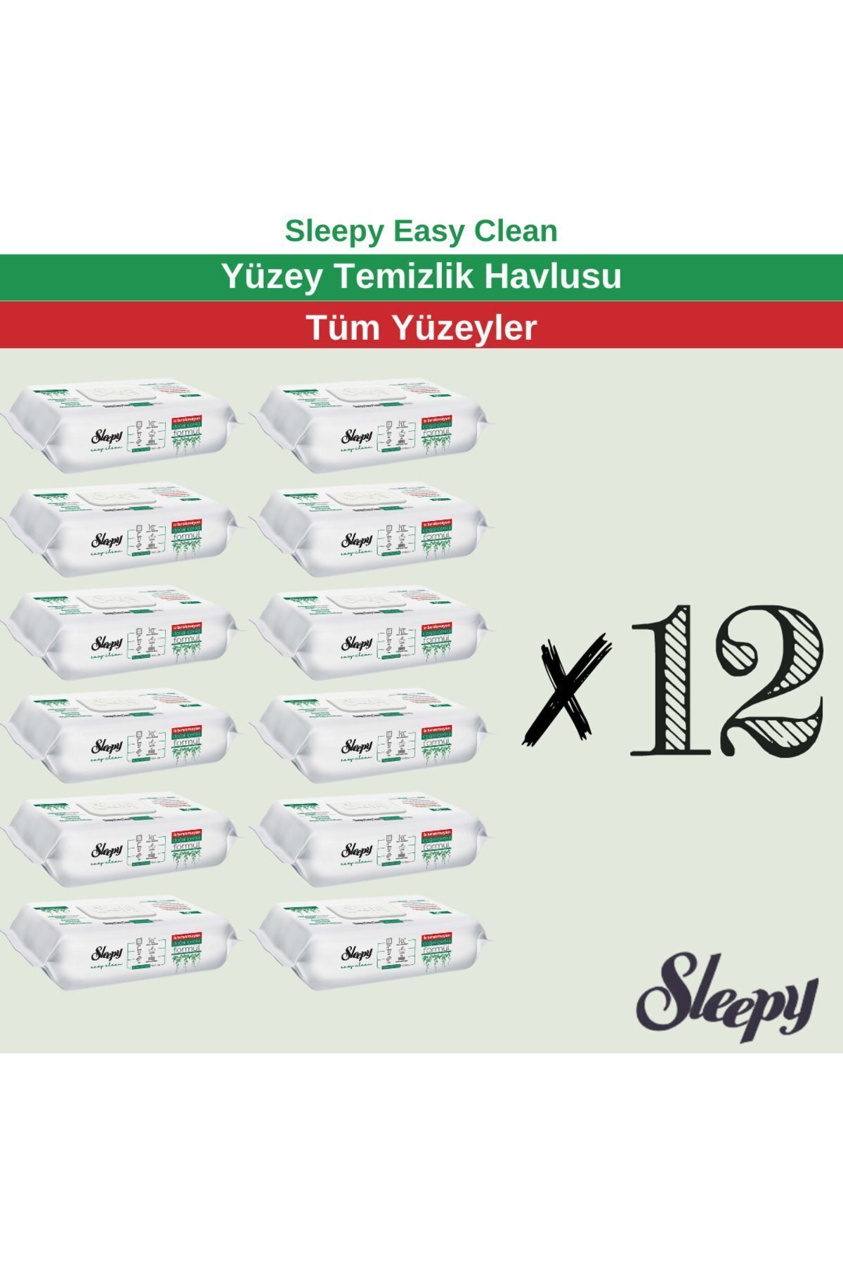Easy Clean 50 Yaprak X12 li